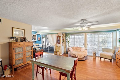 Welcome to this charming two-bedroom, two-bath home in the on Sun City Riverview Golf Course in Arizona - for sale on GolfHomes.com, golf home, golf lot