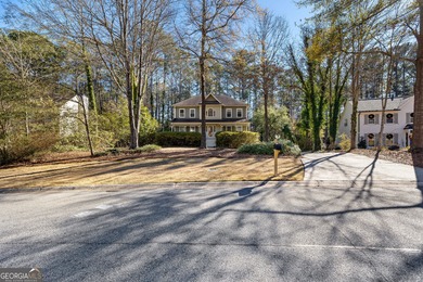 Tucked into the heart of Peachtree City, this home has been on Canongate At Flat Creek Club in Georgia - for sale on GolfHomes.com, golf home, golf lot