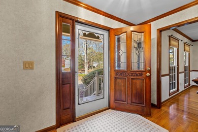 Tucked into the heart of Peachtree City, this home has been on Canongate At Flat Creek Club in Georgia - for sale on GolfHomes.com, golf home, golf lot