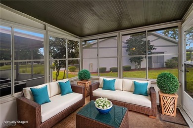 Welcome to this light-filled 2-bedroom, 2-bath end-unit villa in on Myerlee Country Club in Florida - for sale on GolfHomes.com, golf home, golf lot