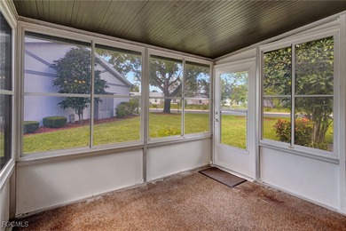 Welcome to this light-filled 2-bedroom, 2-bath end-unit villa in on Myerlee Country Club in Florida - for sale on GolfHomes.com, golf home, golf lot