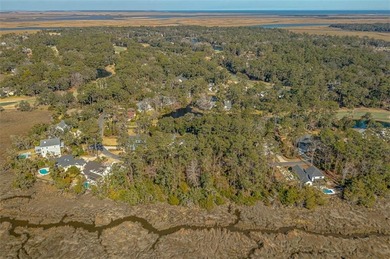 Build your dream home on this beautiful MARSH FRONT lot with on The King and Prince Golf Course, Home of the Hampton Club in Georgia - for sale on GolfHomes.com, golf home, golf lot