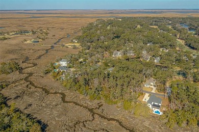Build your dream home on this beautiful MARSH FRONT lot with on The King and Prince Golf Course, Home of the Hampton Club in Georgia - for sale on GolfHomes.com, golf home, golf lot
