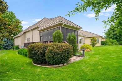Welcome home to this wonderful reverse villa, a perfect blend of on Falcon Ridge Golf Course in Kansas - for sale on GolfHomes.com, golf home, golf lot