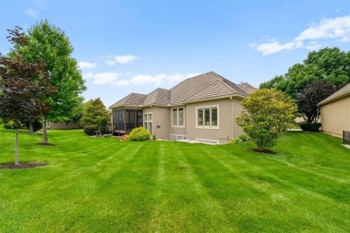 Welcome home to this wonderful reverse villa, a perfect blend of on Falcon Ridge Golf Course in Kansas - for sale on GolfHomes.com, golf home, golf lot