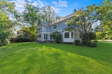 Wonderful opportunity to own this stone & cedar 2-story on Glen Oak Country Club in Illinois - for sale on GolfHomes.com, golf home, golf lot