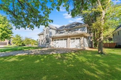 Wonderful opportunity to own this stone & cedar 2-story on Glen Oak Country Club in Illinois - for sale on GolfHomes.com, golf home, golf lot