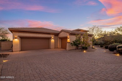 Enjoy privacy, serenity, and striking desert views in this on Mirabel Golf Club in Arizona - for sale on GolfHomes.com, golf home, golf lot
