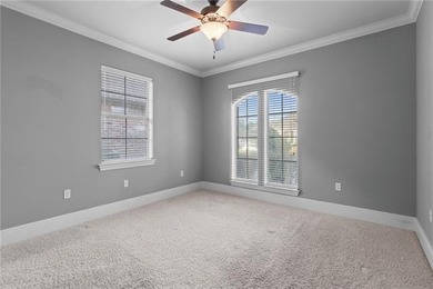 Enjoy serene water and golf course views from this exceptional on Oak Harbor Golf Club in Louisiana - for sale on GolfHomes.com, golf home, golf lot