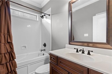 Enjoy serene water and golf course views from this exceptional on Oak Harbor Golf Club in Louisiana - for sale on GolfHomes.com, golf home, golf lot