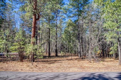 Escape to the cool mountain air and build your dream cabin on on Pinetop Lakes Golf and Country Club in Arizona - for sale on GolfHomes.com, golf home, golf lot