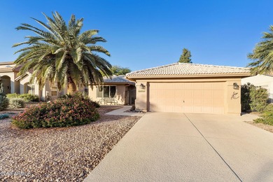 Significantly altered 3BR, 2BA Solano model on the walking path on Oakwood Golf Club  in Arizona - for sale on GolfHomes.com, golf home, golf lot