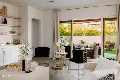 Indulge in refined luxury in this extraordinary Toll Brothers on Sterling Grove Golf & Country Club in Arizona - for sale on GolfHomes.com, golf home, golf lot