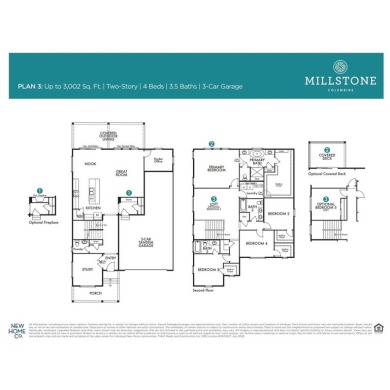 This home has the option of choosing 3 or 4 bedrooms, making it on Columbine Country Club in Colorado - for sale on GolfHomes.com, golf home, golf lot