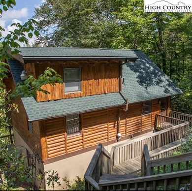 Turn-key, fully furnished mountain cabin just steps from the ski on Sugar Mountain Golf Course in North Carolina - for sale on GolfHomes.com, golf home, golf lot