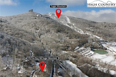 Turn-key, fully furnished mountain cabin just steps from the ski on Sugar Mountain Golf Course in North Carolina - for sale on GolfHomes.com, golf home, golf lot