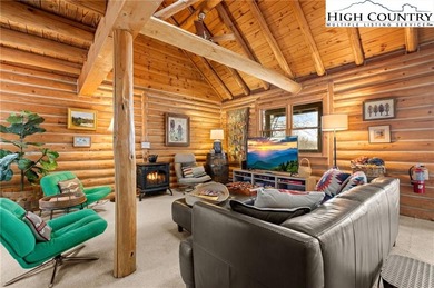 Turn-key, fully furnished mountain cabin just steps from the ski on Sugar Mountain Golf Course in North Carolina - for sale on GolfHomes.com, golf home, golf lot