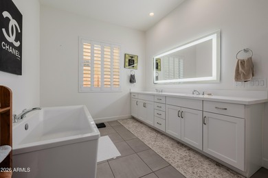 Indulge in refined luxury in this extraordinary Toll Brothers on Sterling Grove Golf & Country Club in Arizona - for sale on GolfHomes.com, golf home, golf lot