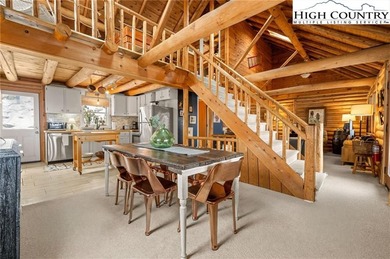 Turn-key, fully furnished mountain cabin just steps from the ski on Sugar Mountain Golf Course in North Carolina - for sale on GolfHomes.com, golf home, golf lot