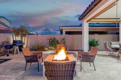 Indulge in refined luxury in this extraordinary Toll Brothers on Sterling Grove Golf & Country Club in Arizona - for sale on GolfHomes.com, golf home, golf lot