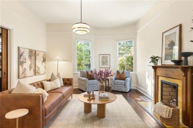 Step into a world of timeless luxury in the heart of Candler on Candler Park Golf Course in Georgia - for sale on GolfHomes.com, golf home, golf lot