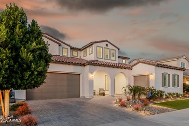 Indulge in refined luxury in this extraordinary Toll Brothers on Sterling Grove Golf & Country Club in Arizona - for sale on GolfHomes.com, golf home, golf lot