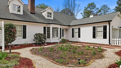 Welcome to 42 Pinebrook Drive, a stunning private retreat tucked on Pinehurst  No. 6 Golf Course in North Carolina - for sale on GolfHomes.com, golf home, golf lot