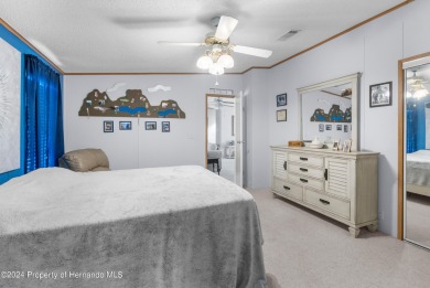 A pristine, move-in ready home in a gated 55+ community with on Brookridge Country Club in Florida - for sale on GolfHomes.com, golf home, golf lot