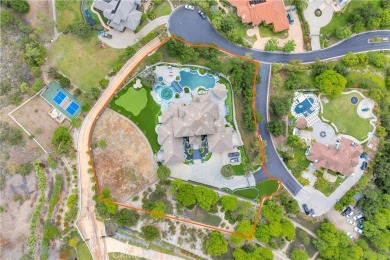 Situated behind your own private gate is an expansive 2.1 acre on Coto De Caza Golf Club in California - for sale on GolfHomes.com, golf home, golf lot