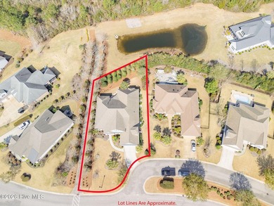 Welcome home to the highly sought-after community of Compass on Compass Pointe Golf Course in North Carolina - for sale on GolfHomes.com, golf home, golf lot