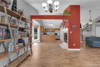 Welcome to your dream home in the exclusive, gated Raintree on Raintree Country Club in Missouri - for sale on GolfHomes.com, golf home, golf lot