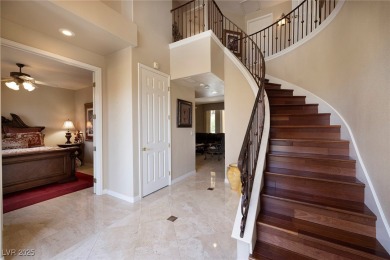 Southwest-inspired elegance meets luxury in this stunning on South Shore At Lake Las Vegas in Nevada - for sale on GolfHomes.com, golf home, golf lot