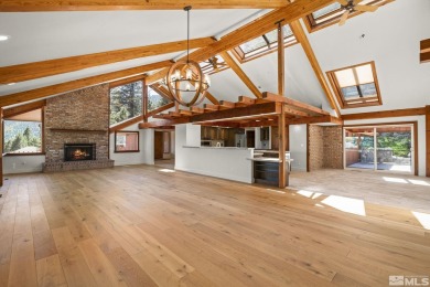 Step into mountain luxury with this exceptional 3-bedroom, 2 on Genoa Lakes Golf Club - Lakes Course in Nevada - for sale on GolfHomes.com, golf home, golf lot