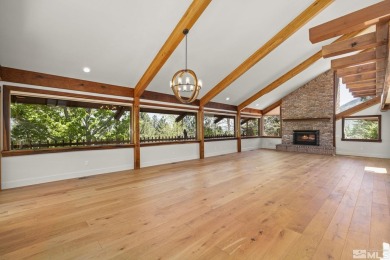 Step into mountain luxury with this exceptional 3-bedroom, 2 on Genoa Lakes Golf Club - Lakes Course in Nevada - for sale on GolfHomes.com, golf home, golf lot