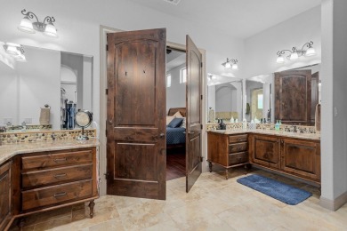 This beautiful Mediterranean home has a large open floor plan on The Club At Comanche Trace in Texas - for sale on GolfHomes.com, golf home, golf lot