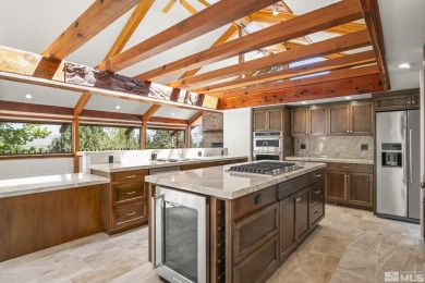 Step into mountain luxury with this exceptional 3-bedroom, 2 on Genoa Lakes Golf Club - Lakes Course in Nevada - for sale on GolfHomes.com, golf home, golf lot