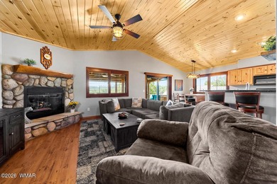 Located among mature pines in the beautiful White Mountains on Bison Golf and Country Club in Arizona - for sale on GolfHomes.com, golf home, golf lot