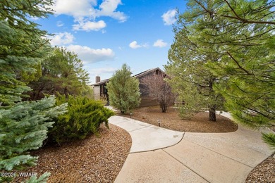 Located among mature pines in the beautiful White Mountains on Bison Golf and Country Club in Arizona - for sale on GolfHomes.com, golf home, golf lot