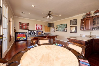 Southwest-inspired elegance meets luxury in this stunning on South Shore At Lake Las Vegas in Nevada - for sale on GolfHomes.com, golf home, golf lot
