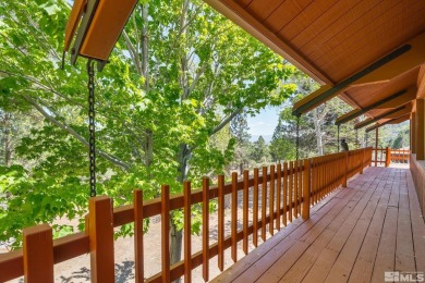 Step into mountain luxury with this exceptional 3-bedroom, 2 on Genoa Lakes Golf Club - Lakes Course in Nevada - for sale on GolfHomes.com, golf home, golf lot