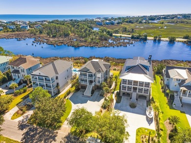 Enjoy breathtaking panoramic views of the marsh, estuary, and on DeBordieu Country Club in South Carolina - for sale on GolfHomes.com, golf home, golf lot