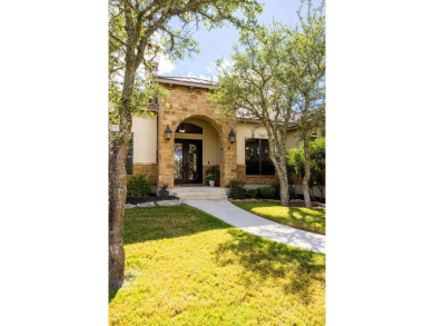 This beautiful Mediterranean home has a large open floor plan on The Club At Comanche Trace in Texas - for sale on GolfHomes.com, golf home, golf lot