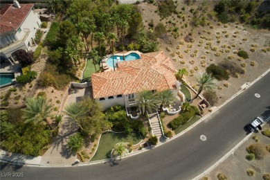 Southwest-inspired elegance meets luxury in this stunning on South Shore At Lake Las Vegas in Nevada - for sale on GolfHomes.com, golf home, golf lot