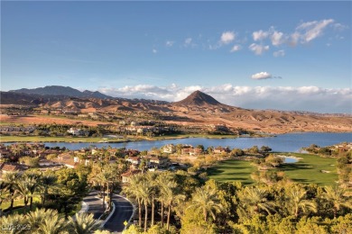 Southwest-inspired elegance meets luxury in this stunning on South Shore At Lake Las Vegas in Nevada - for sale on GolfHomes.com, golf home, golf lot