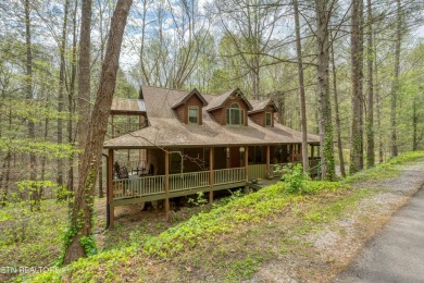 Enjoy wooded privacy Family in this spacious three level home on Laurel Valley Golf Course in Tennessee - for sale on GolfHomes.com, golf home, golf lot