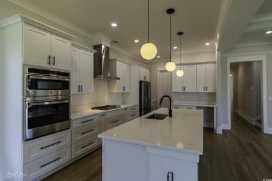 Step into luxury coastal living in Waterway Palms Plantation on Myrtlewood Golf Course and Club  in South Carolina - for sale on GolfHomes.com, golf home, golf lot