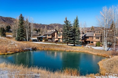 Renovated in 2023, this stunning Country Club Townhome boasts on The Snowmass Club in Colorado - for sale on GolfHomes.com, golf home, golf lot