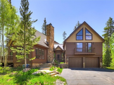 Nestled on the edge of US National Forest Service, this on Keystone Ranch Golf Course in Colorado - for sale on GolfHomes.com, golf home, golf lot