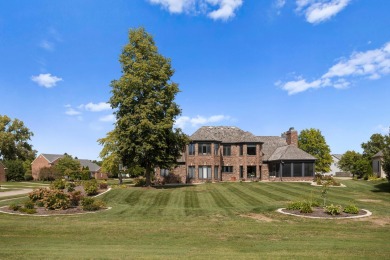 Indulge in luxury living in this striking residence in on Lincolnshire Fields Country Club in Illinois - for sale on GolfHomes.com, golf home, golf lot