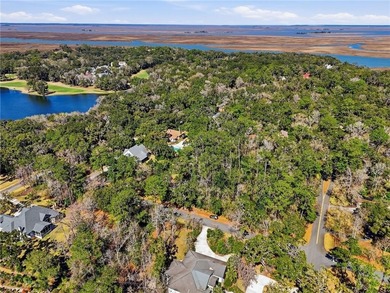 This impressive, one acre corner lot located in the desirable on The King and Prince Golf Course, Home of the Hampton Club in Georgia - for sale on GolfHomes.com, golf home, golf lot